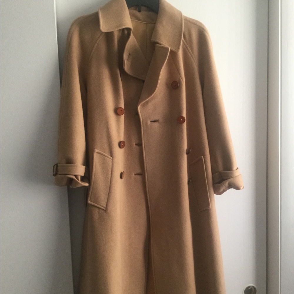 100%  pure Mongolian baby camel hair coat